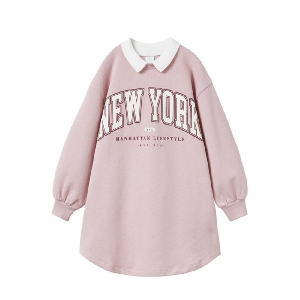 Zara Flock variety polo collar dress size 9 for girls